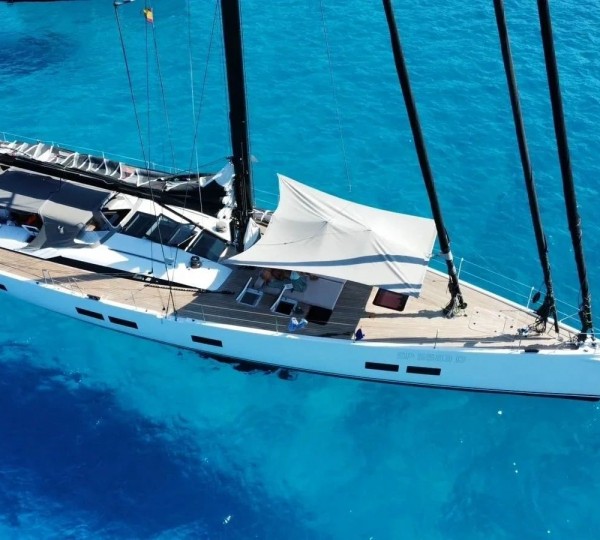 Aerial View At Anchor