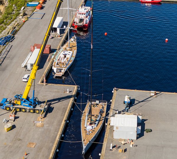 Aerial View During The Launch Of Swan 78 Haromi