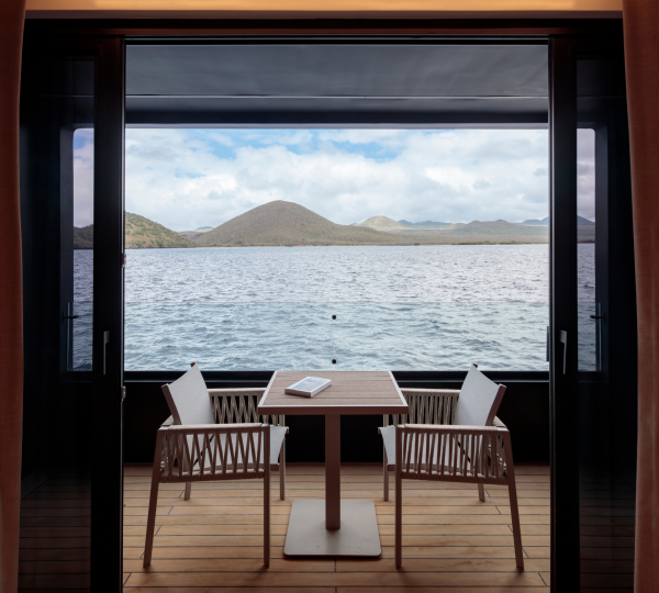 Aft Deck Relaxation Area With Sea Views