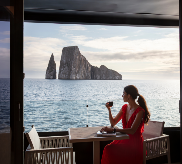 Aft Deck Relaxation Area With Sea Views