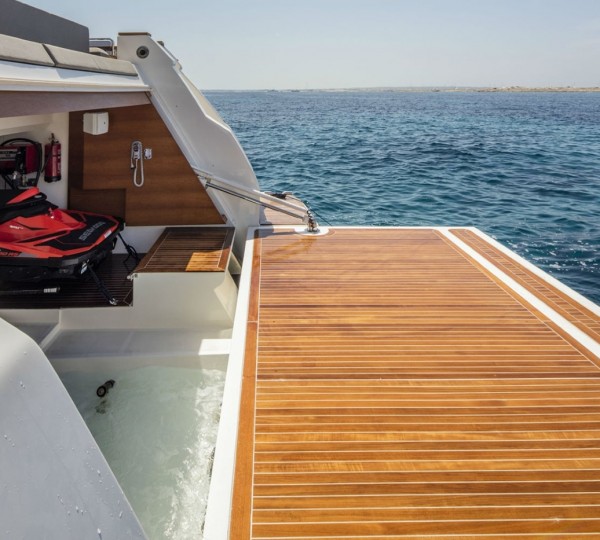 Aft Deck With Water Toys