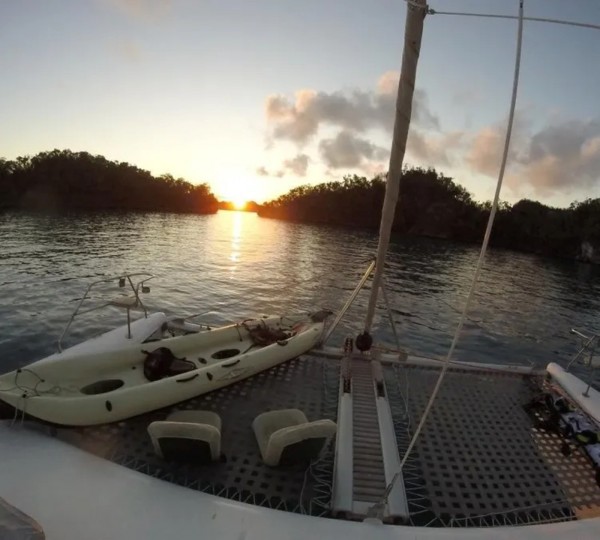 Aft Deck With Water Toys