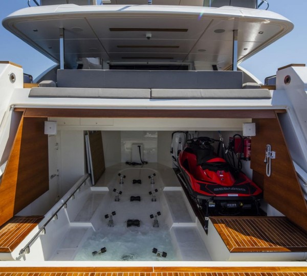 Aft Deck With Water Toys