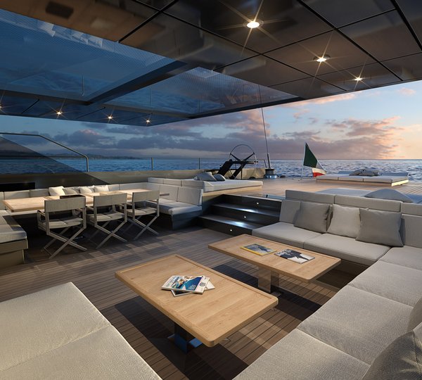 Aft Deck Dining And Relaxation Area