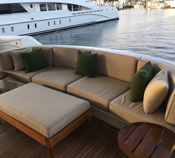 Aft Deck Seating Area