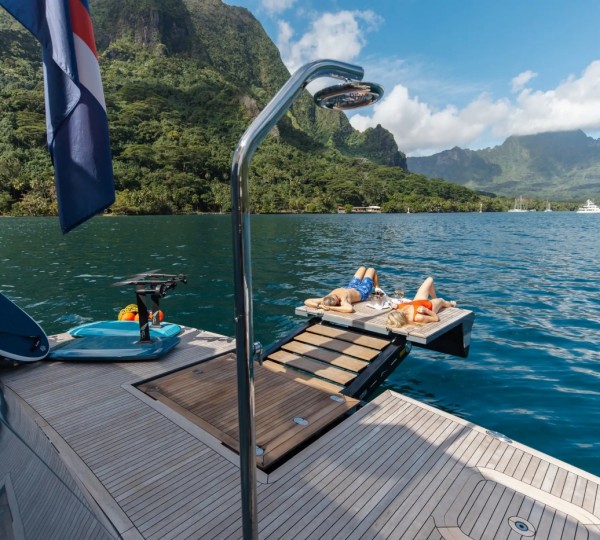 Aft Deck With Water Toys