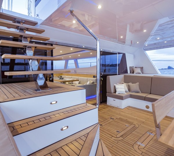 Aft Deck With Access To Upper Deck