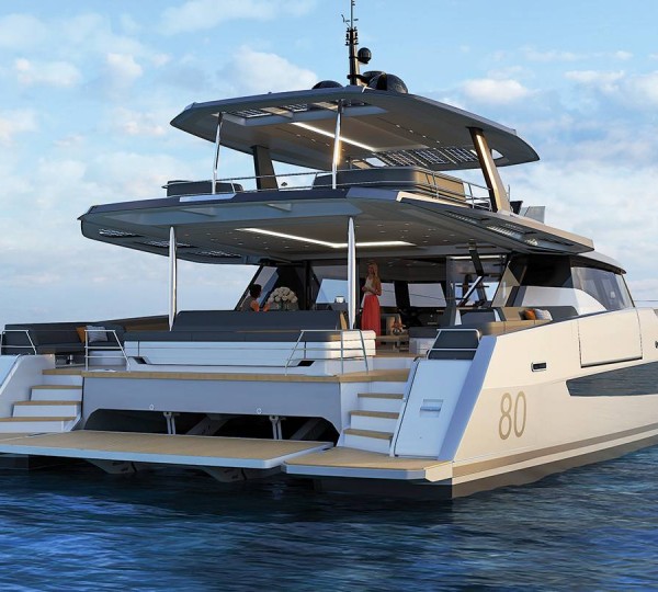 Aft Deck Steps And Beach Platform Render