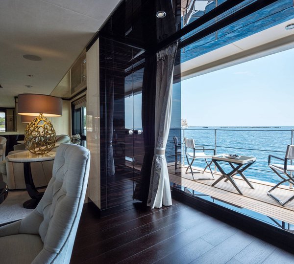 Amels 180 Mediterranean - Interior Dsign & Side Opening Balconies