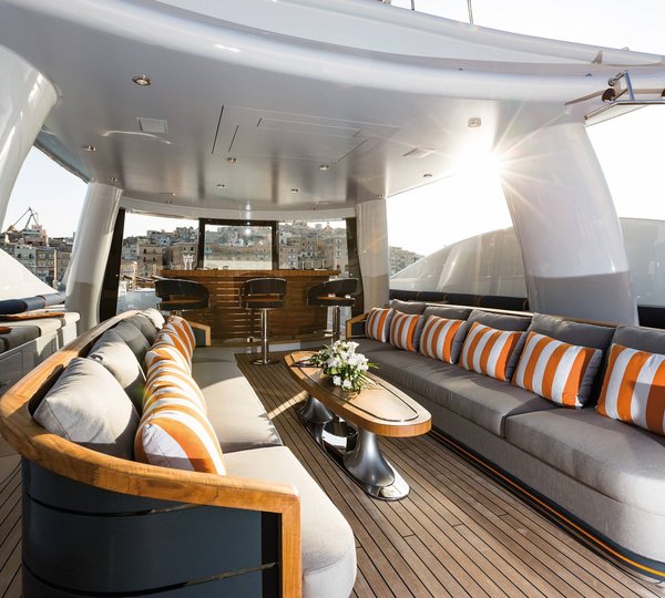 Amels 180 Mediterranean - Sundeck And BBQ Bar
