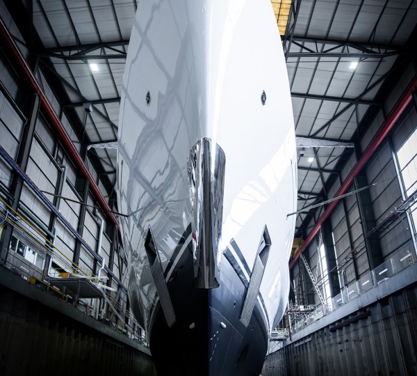 Amels 78-metre Full Custom Getting Ready To Float