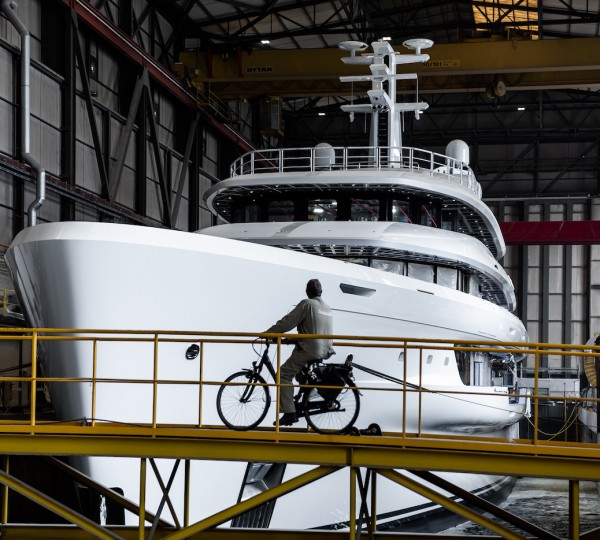 Amels 78m Yacht Full Custom Afloat