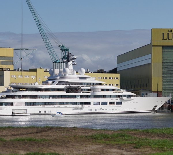 At Lurssen Shipyard