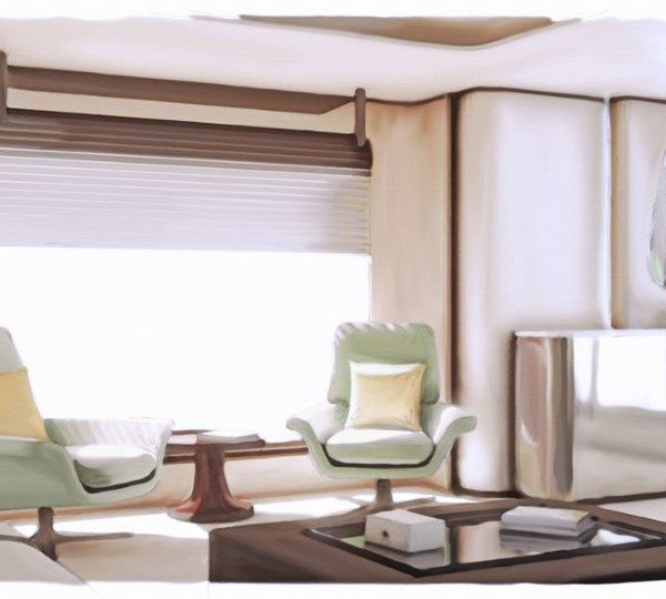 Azimut Grande  32 METRI interiors