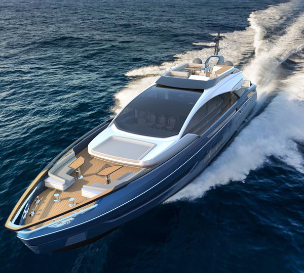 Azimut Grande S10 running
