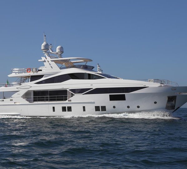 BENETTI Fast 125 Yacht - Underway In The Mediterranean