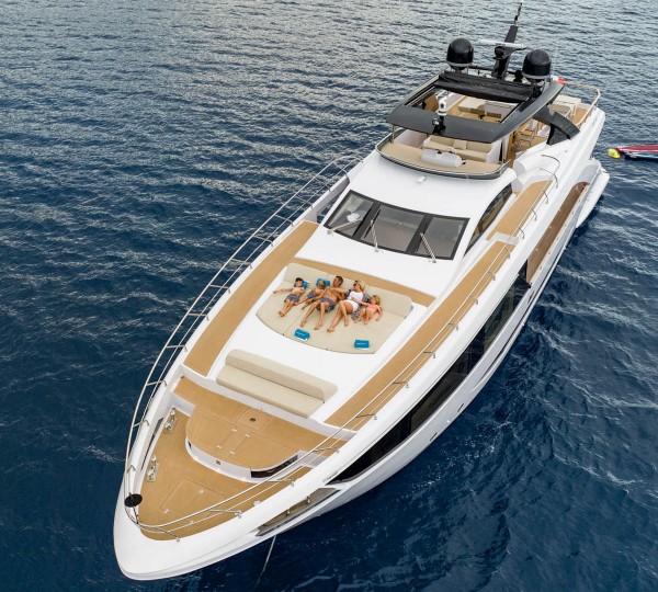 Baccarat Yacht Aerial