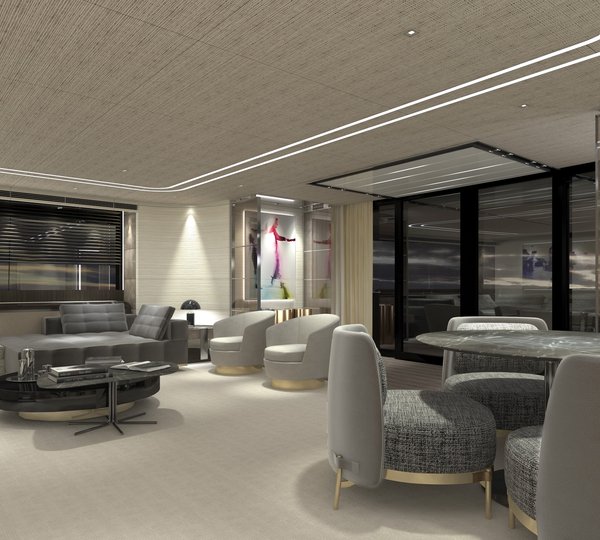 Baglietto 55m Render - Lounge