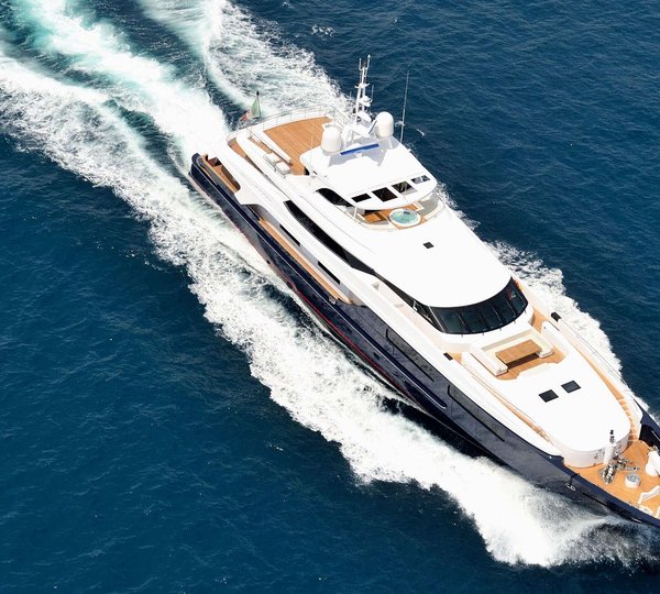 Baglietto Motor Yacht From Above 
