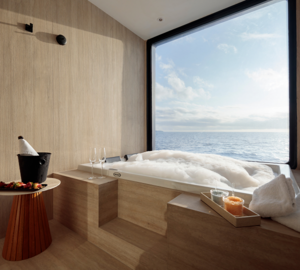 Bathtub With Sea Views
