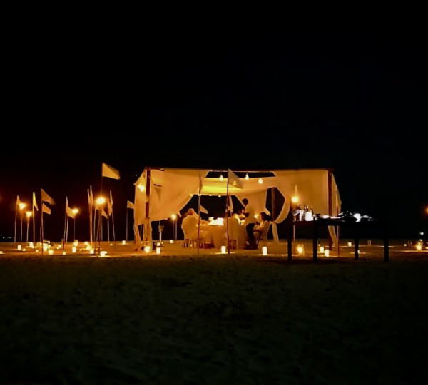 Beach Event Set Up