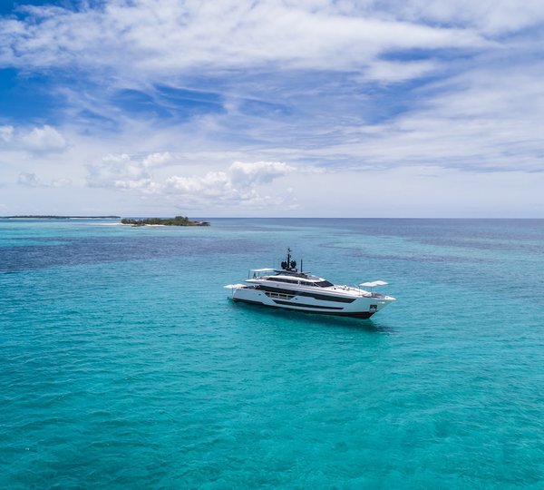 Beautiful Yacht In The Sea