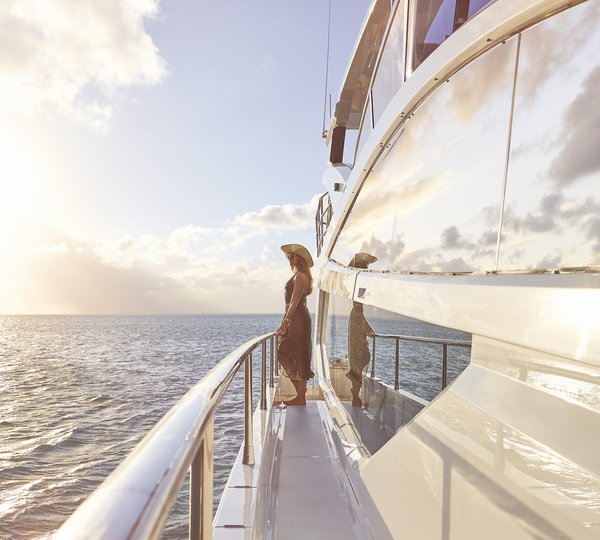 Beauty Aboard Superyacht