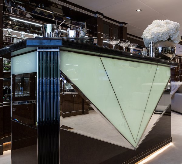 art deco inspired bar