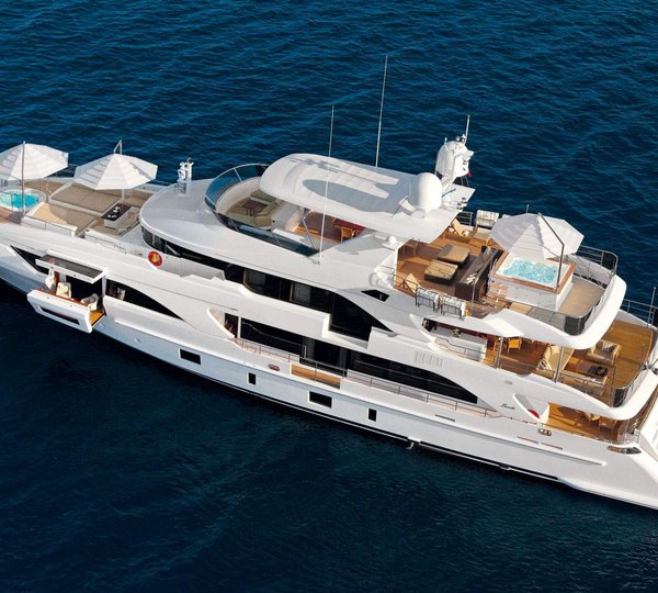 Benetti Classic Supreme 132 Aerial View