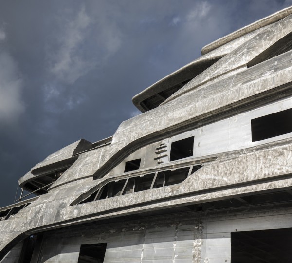 Benetti FB274 Hull And Superstructure Have Now Been Joined Together