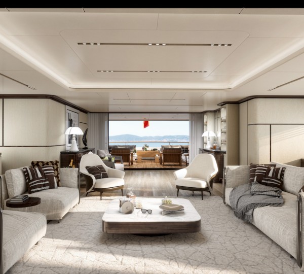 Benetti FB284 Main Salon