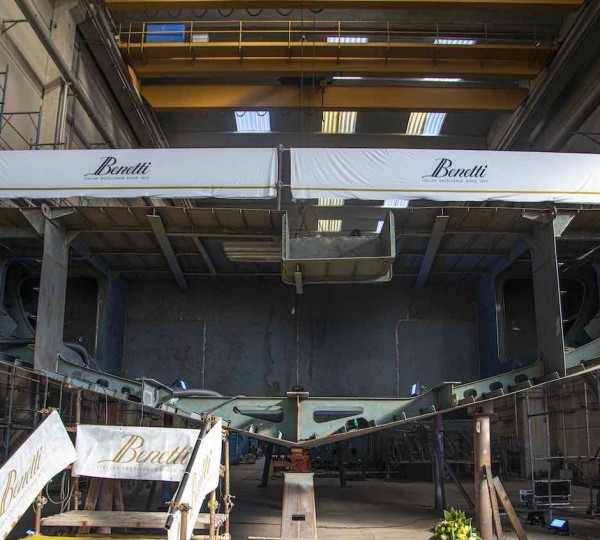 Benetti Motor Yacht FB283 Coin Ceremony