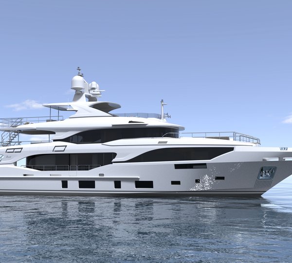 Benetti Mediterraneo 116 Design Rendering