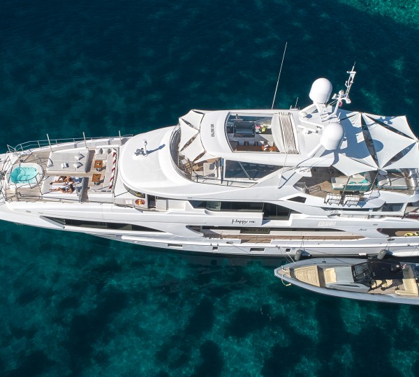 Birds View Of Happy Me Yacht