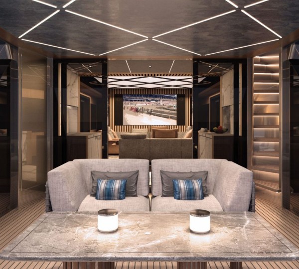 Blue Jean Yacht Interior And Exterior Areas