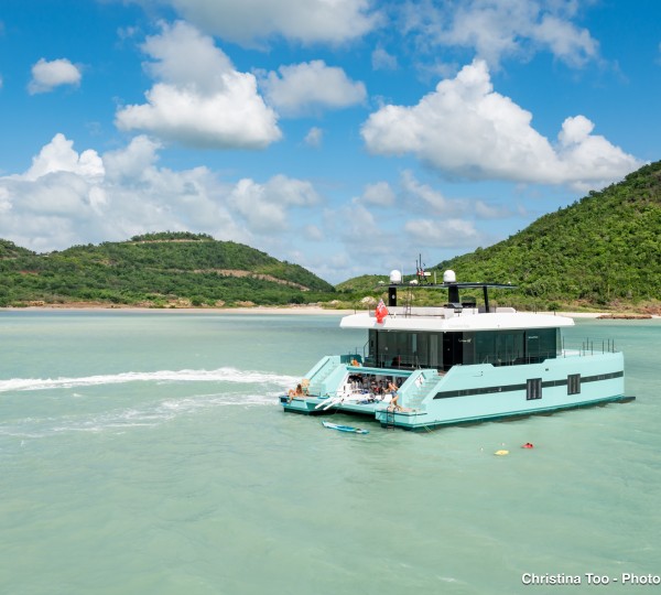 CHRISTINA TOO Catamaran Yacht
