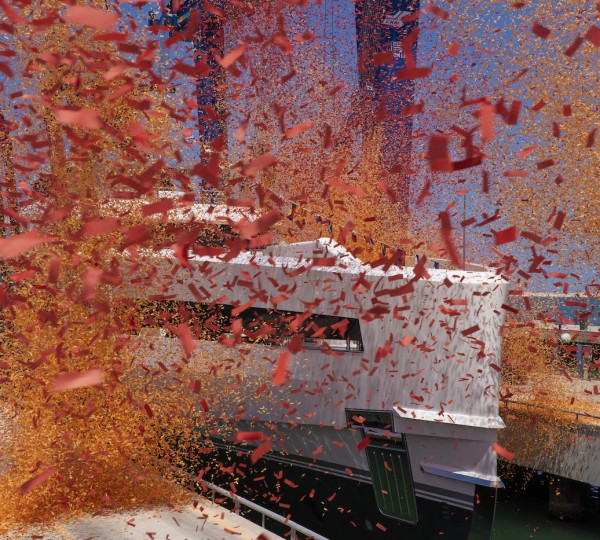 CRN Yacht CIAO Launched In Italy