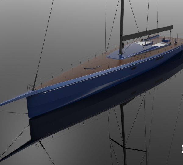 CS125 Blue Side Front View