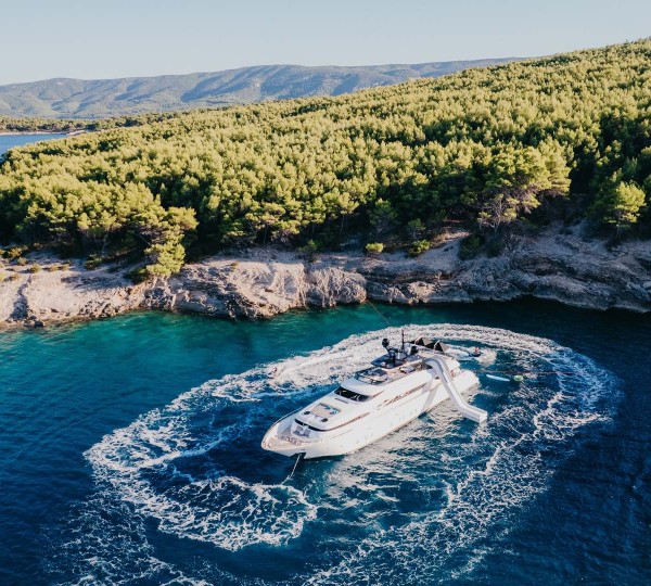 CYNTHIA Yacht In A Bay