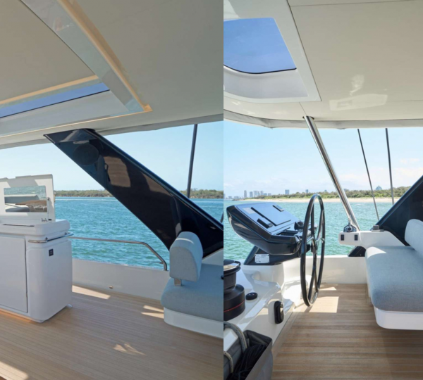 Captain Area With Opendeck Relaxation Zone