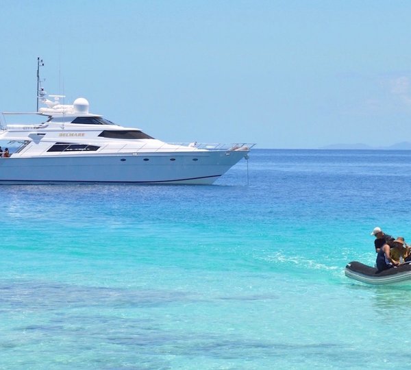 Catamaran Bel Mare Yacht - Anchored In Fiji