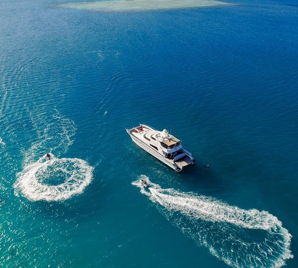 Catamaran Bel Mare Yacht - From Above