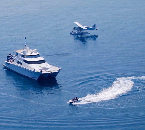 Catamaran Bel Mare Yacht - With Sea Plane