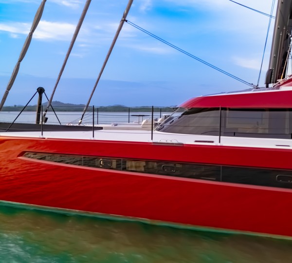 Catamaran CRAZY LOVE Detail