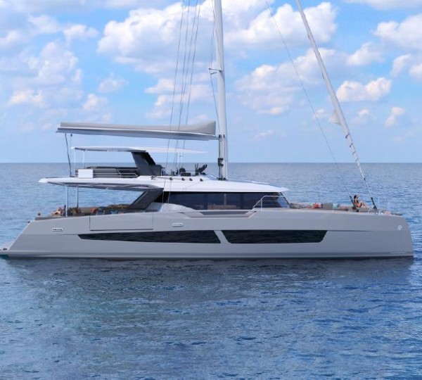 Catamaran Yacht ALOIA 80 Rendering