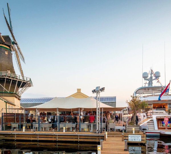 Celebration Of Motor Yacht Calypso's Delivery To Her Owner