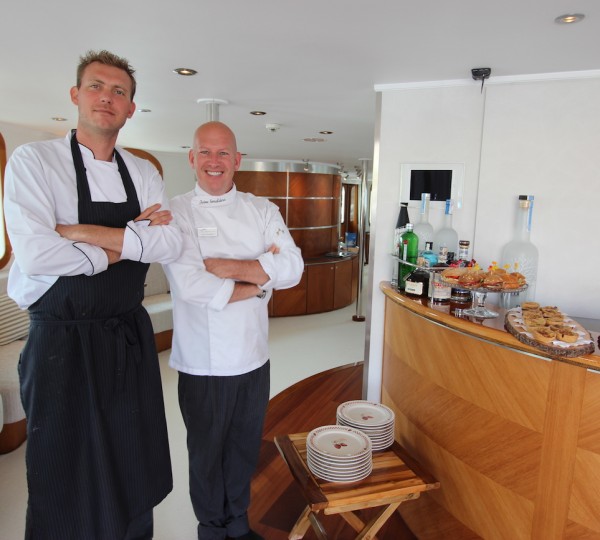 Chef Toine Smulders At MYBA Charter Show