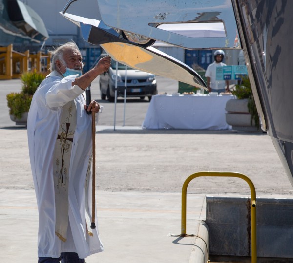 Christening Ceremony Of Motor Yacht HAZE