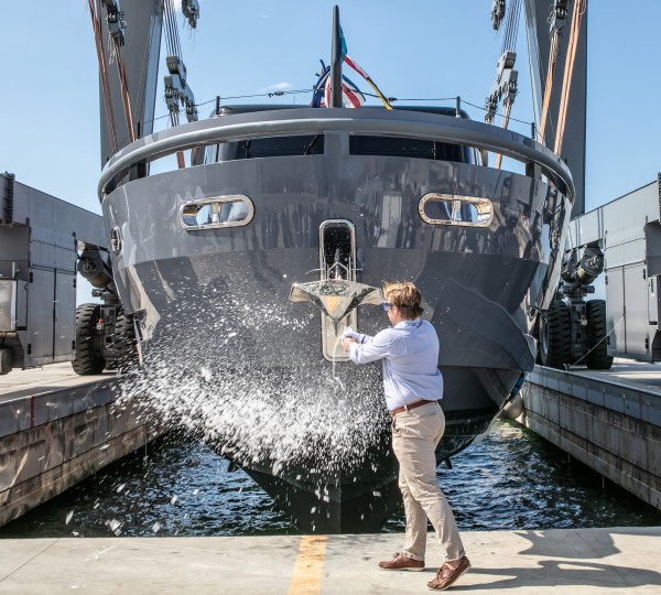 Christening Of Yacht HAZE