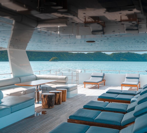 Variety of comfortable deck furnishings